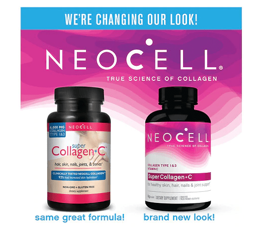 Neocell Super Collagene + C 6000 MG 250 Comprimés