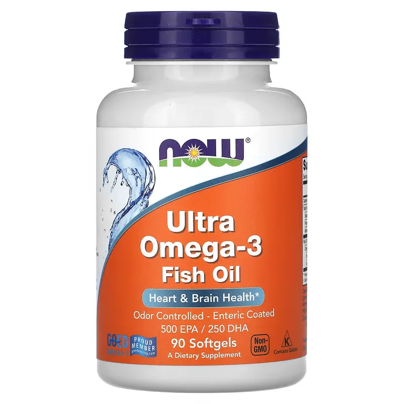 Oméga-3 Huile De Poisson 2850 Mg - Capsules KENOFOR - Santé Cerveau & Cœur - Fabriqué En 02/2025
